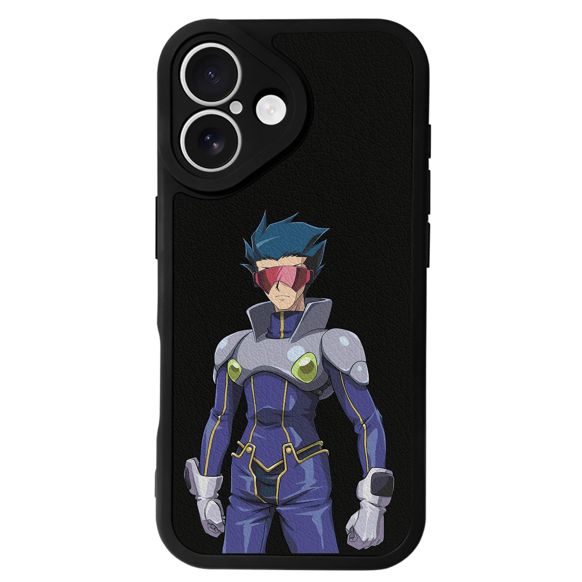 遊☆戯☆王 Yu-Gi-Oh! 【iPhone 16シリーズ対応】シリコンスマホケース（レザー調） 材質：シリコン